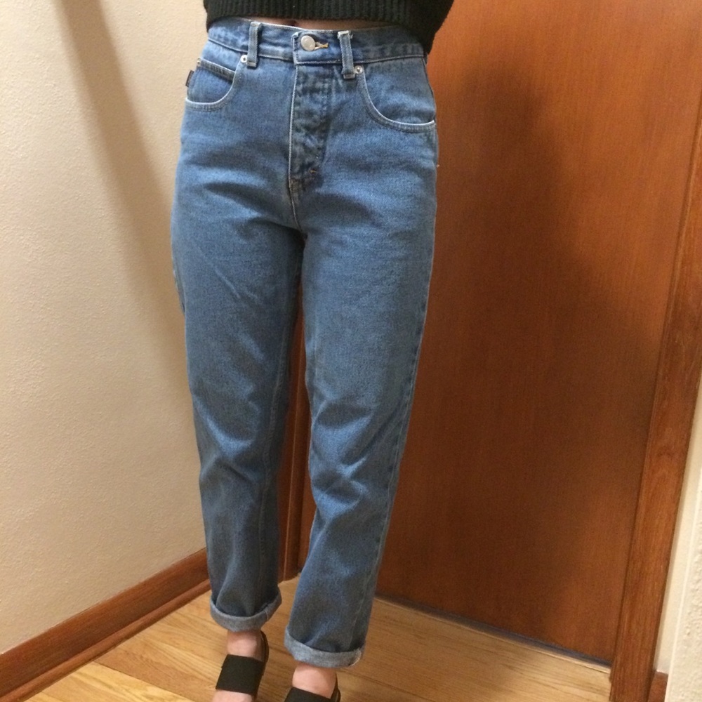 Authentic vintage capezio 24.5 in high waist jean